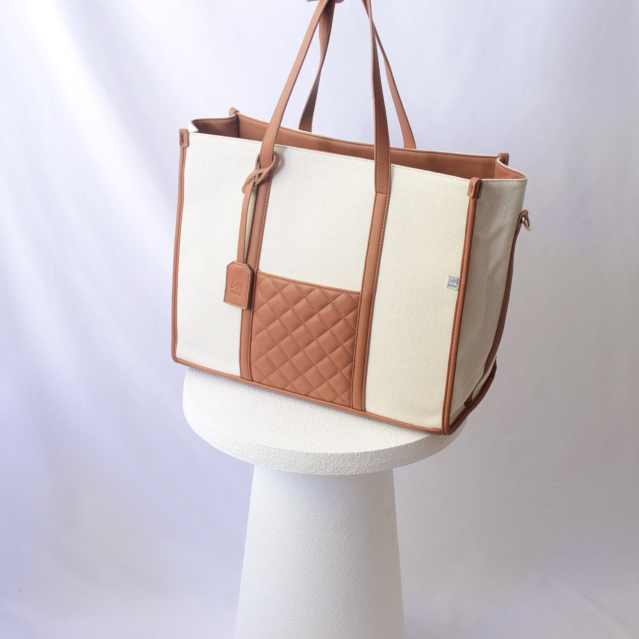 Shyla 2-in-1 Tote Nappy Bag | Baby Bag + Pram Caddy