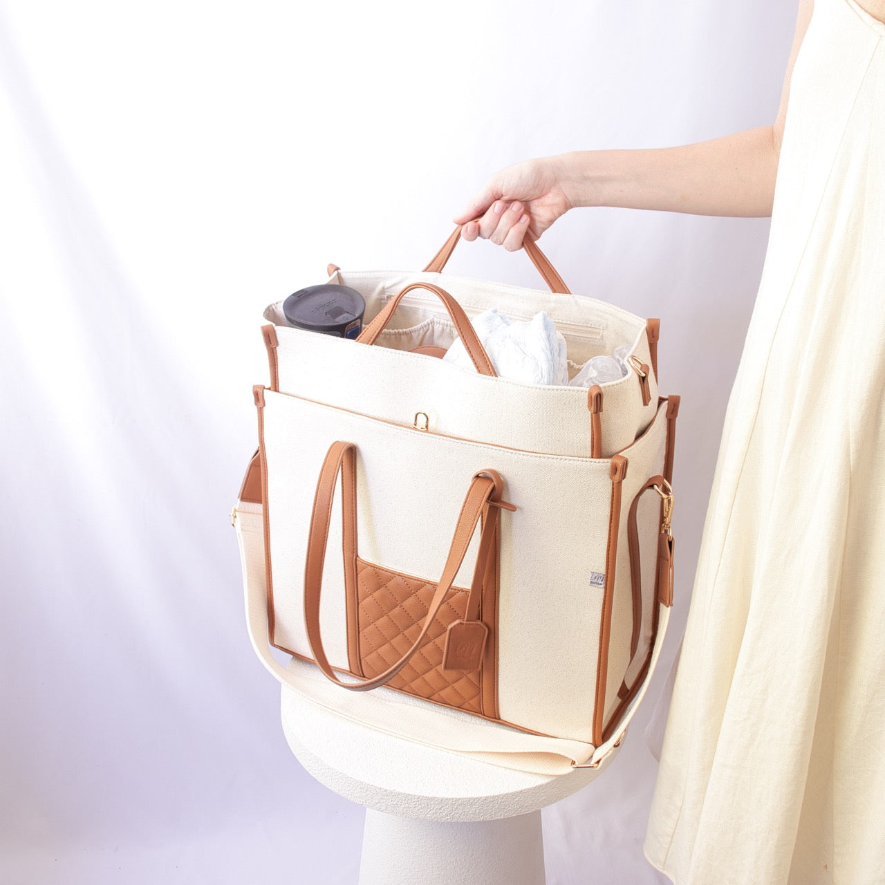 Shyla 2-in-1 Complete | Baby Bag + Pram Caddy