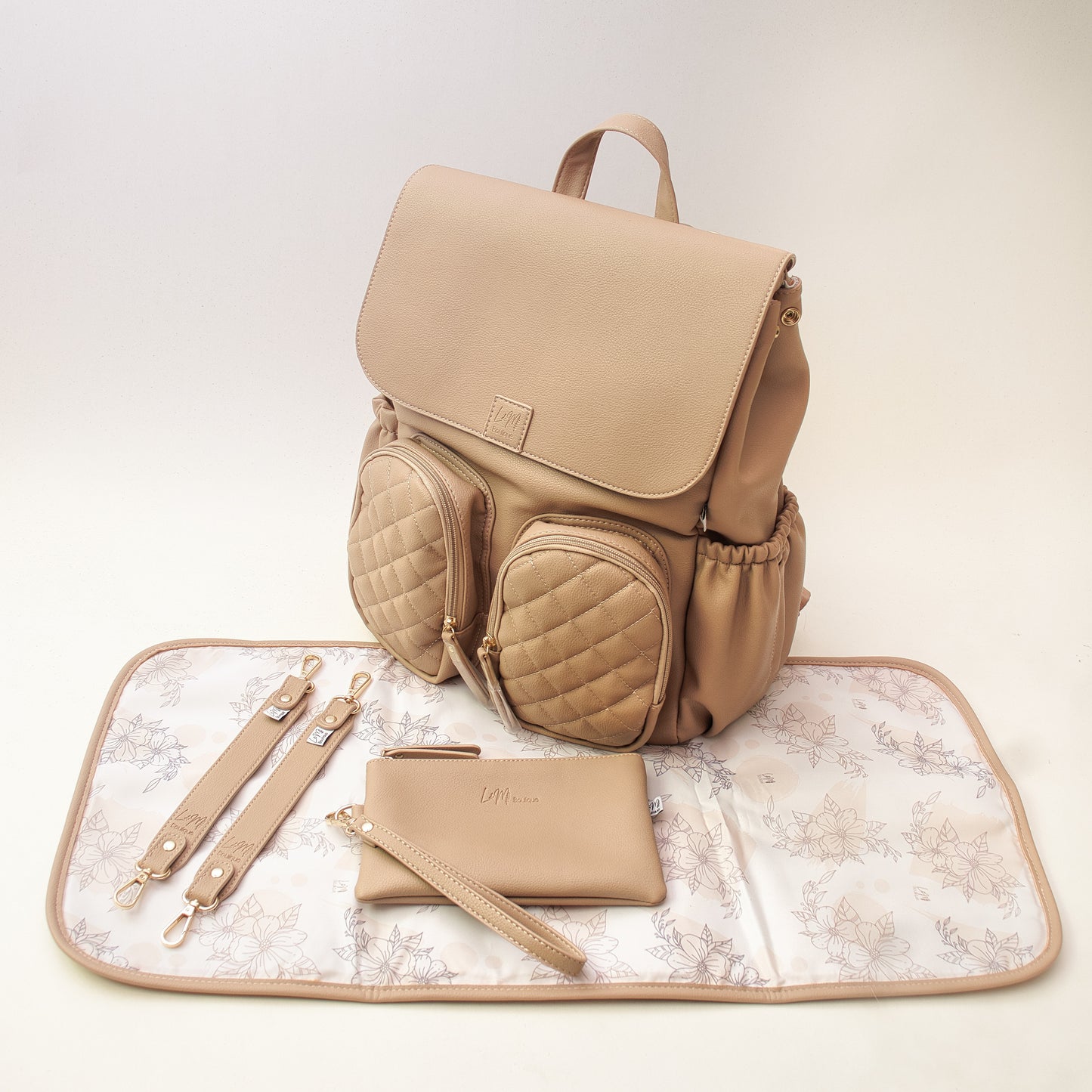 Milana Nappy Bag 2.0 - Taupe