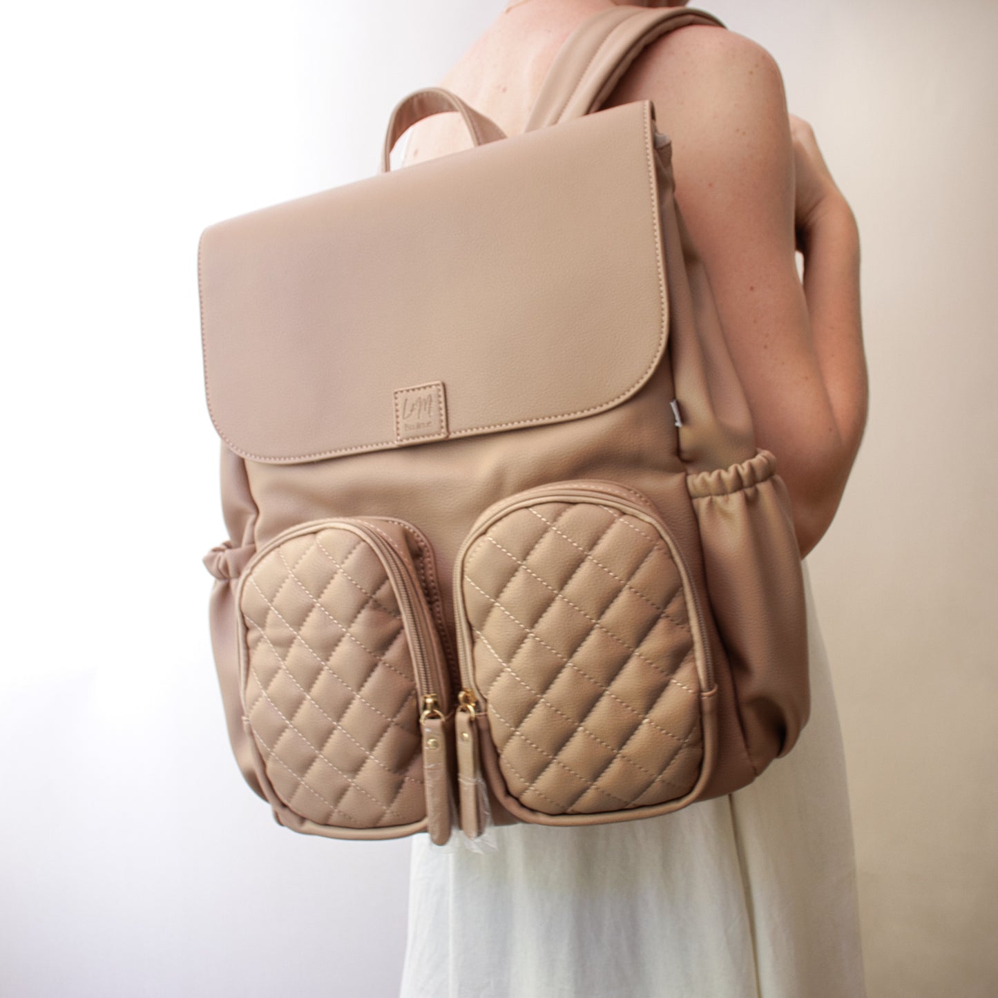 Beautiful diaper bag quilted