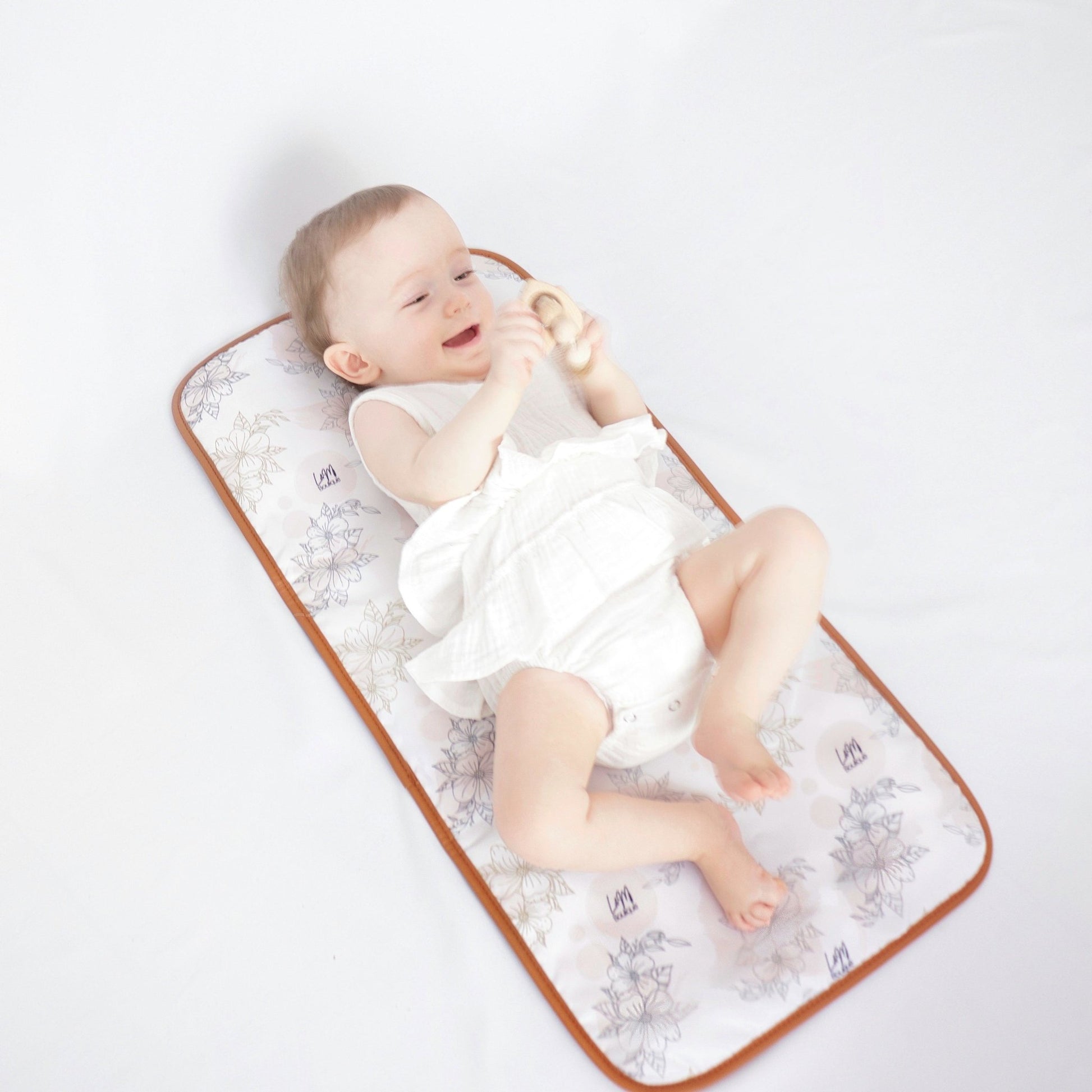 L&M Milana Baby Changing Mat - Tan - L&M Boutique