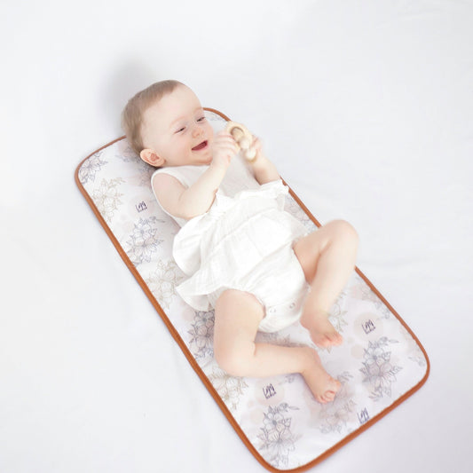 L&M Milana Baby Changing Mat - Tan - L&M Boutique