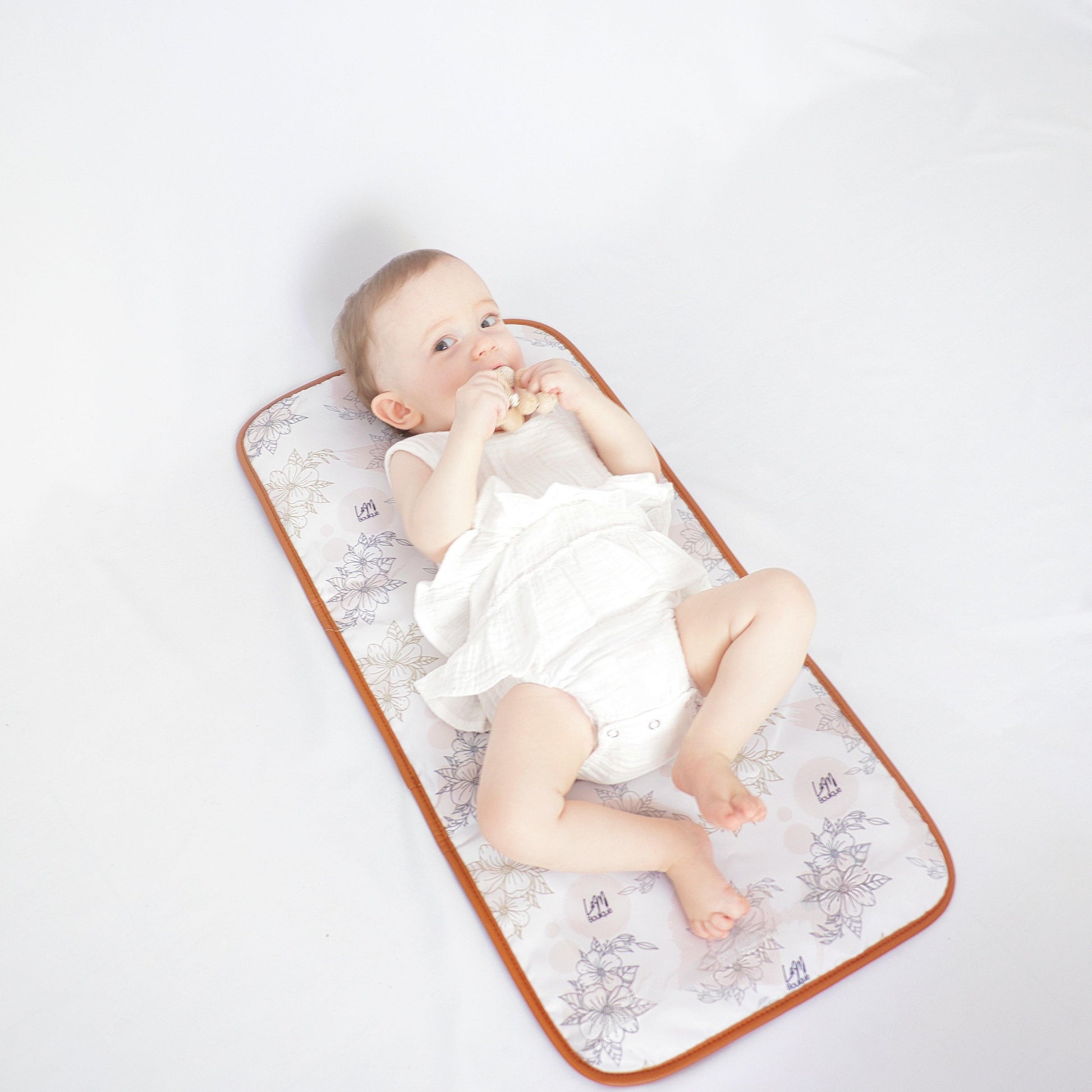 Milana Baby Changing Mat - Tan - L&M Boutique
