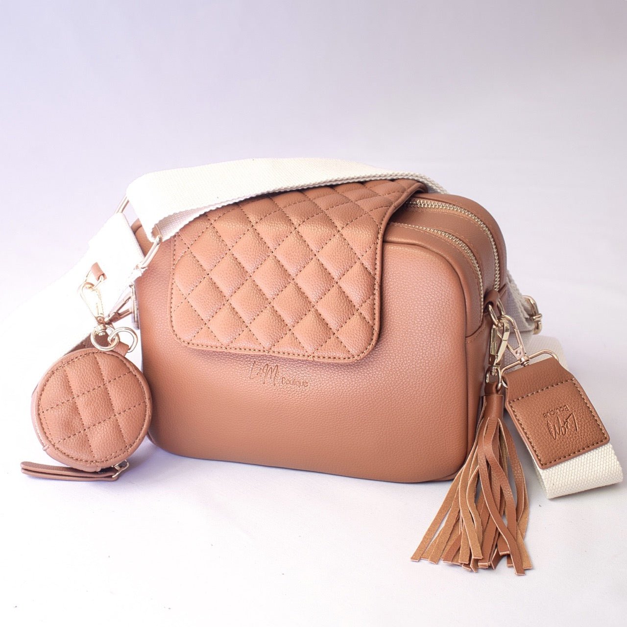 Kaia Baby Bag Pacifier Case - Tan