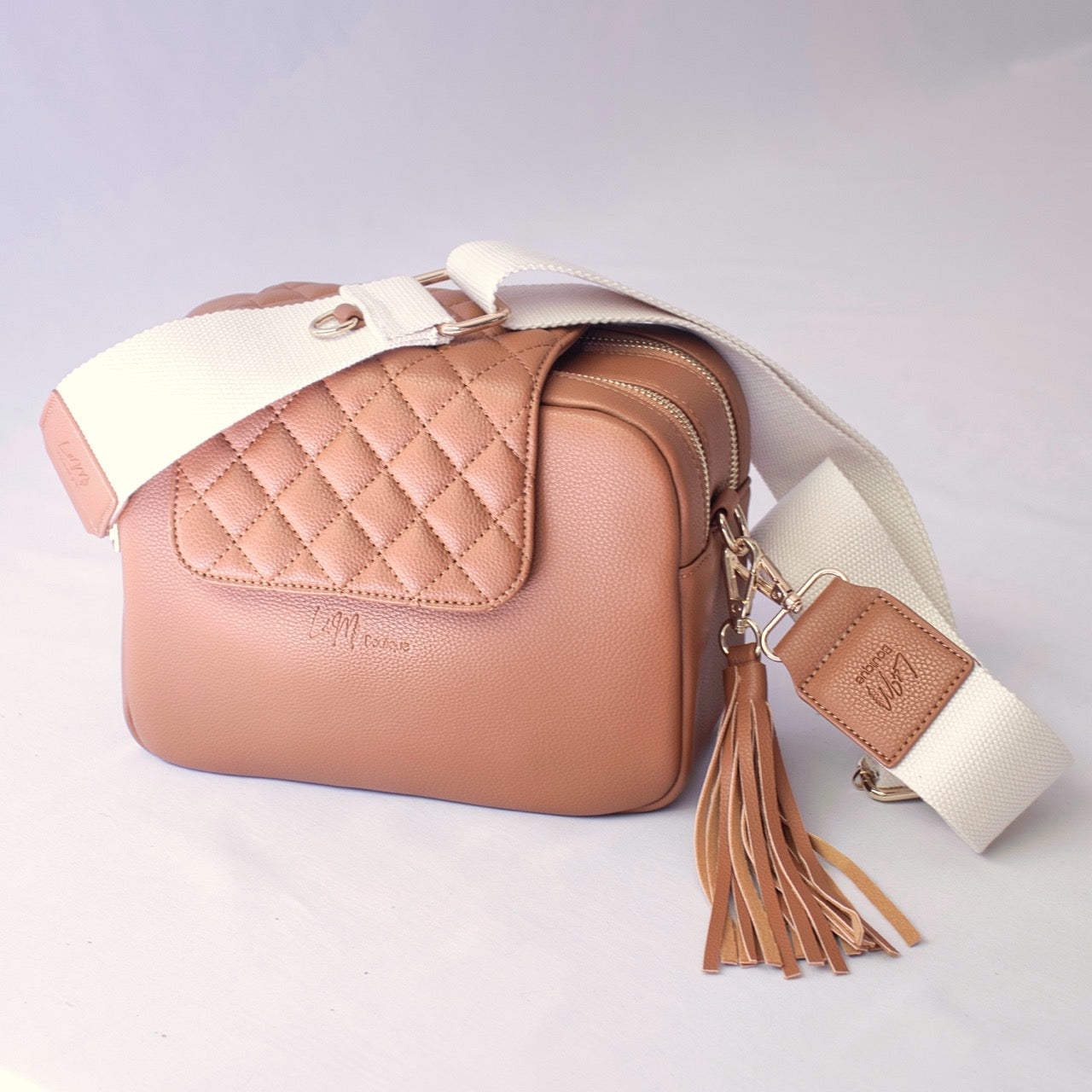 Kaia Baby Nappy Bag - Tan