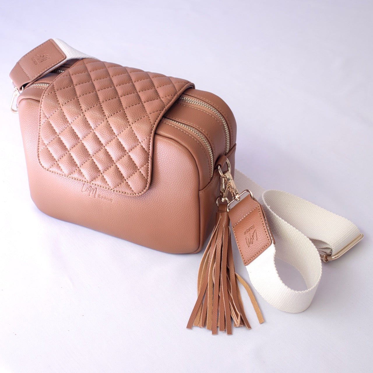 Kaia Baby Bag Urban Shoulder Strap - Tan