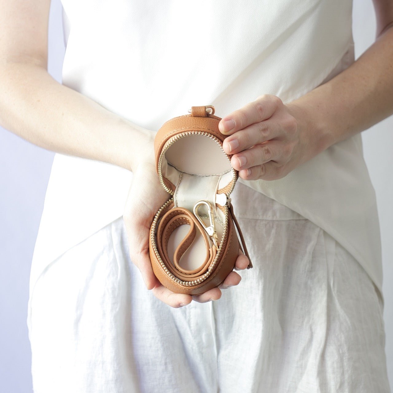 Kaia Baby Bag Pacifier Case - Tan