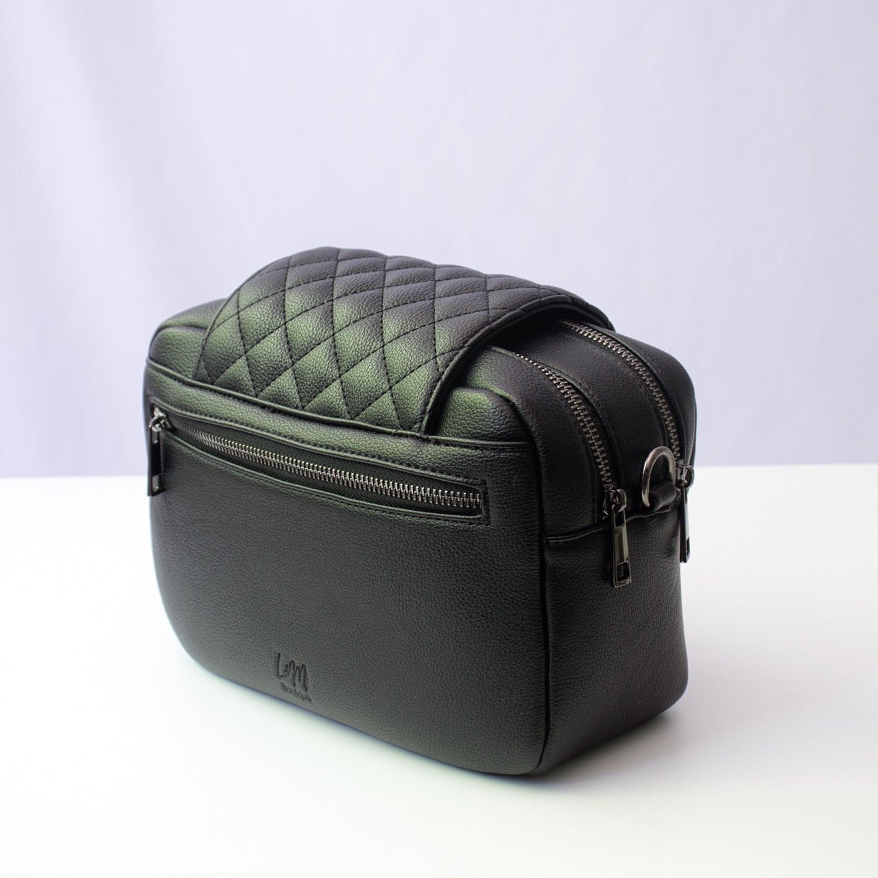 Kaia Baby Nappy Bag - Matte Black