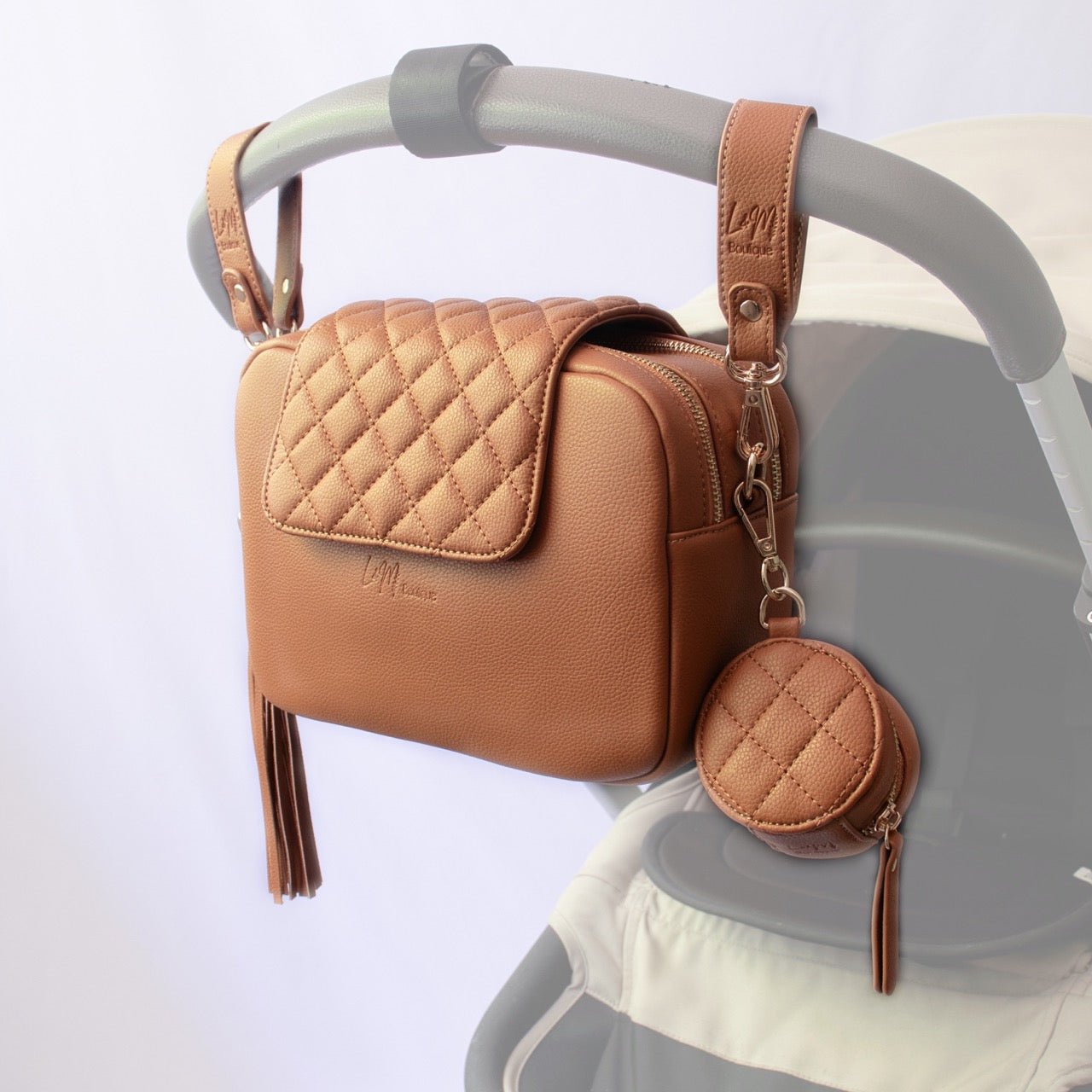 Kaia Baby Bag Pacifier Case - Tan