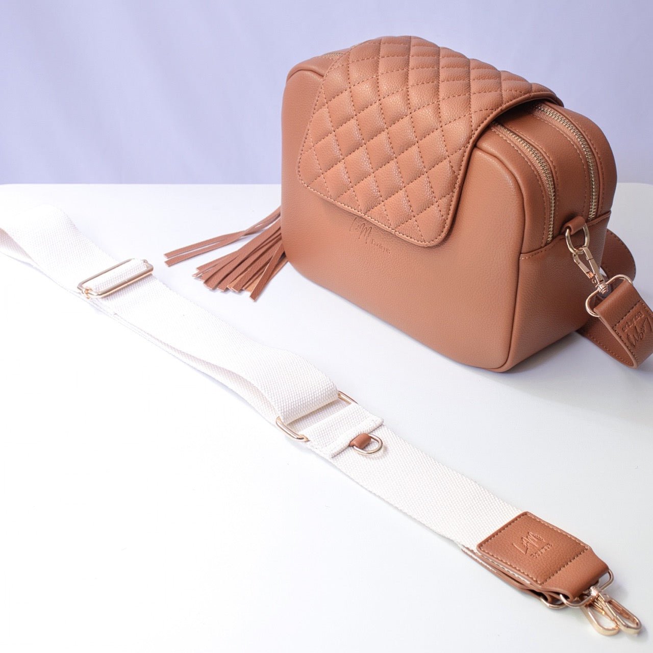 Kaia Baby Bag Urban Shoulder Strap - Tan