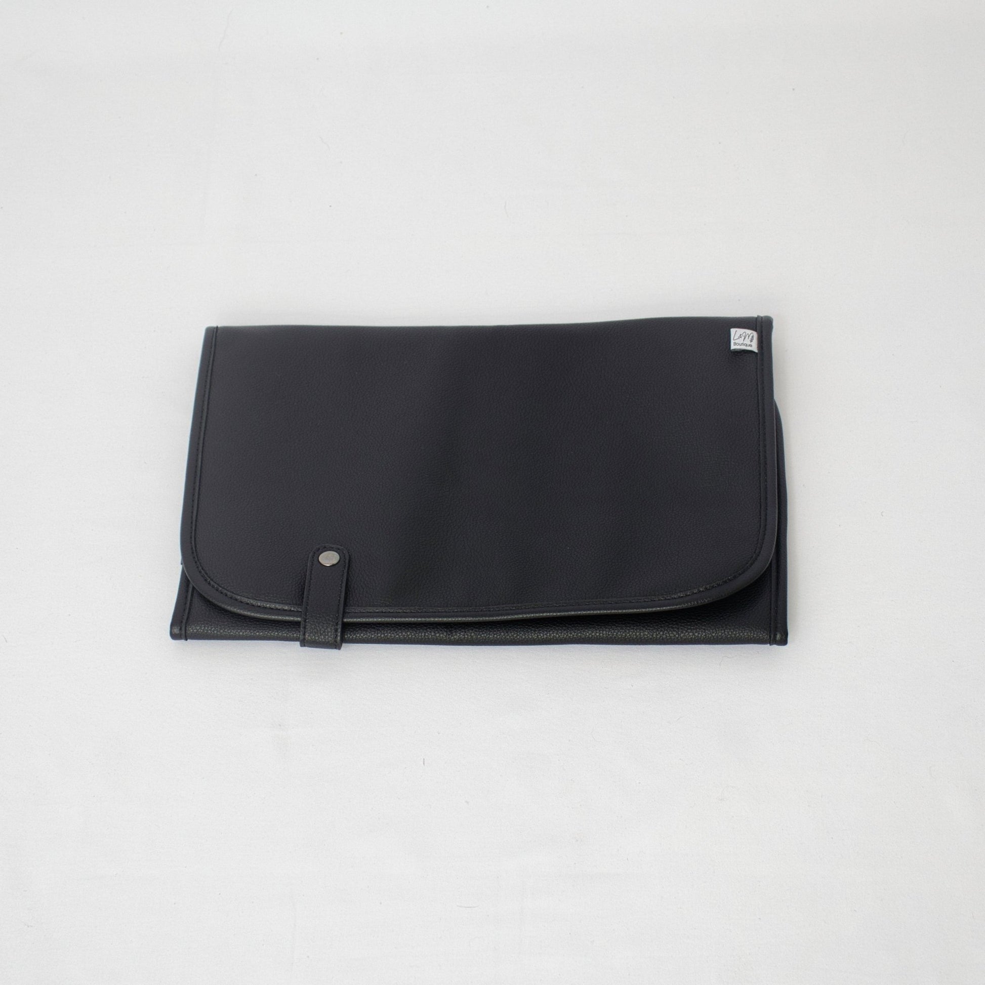 L&M Milana Baby Changing Mat - Matte Black - L&M Boutique