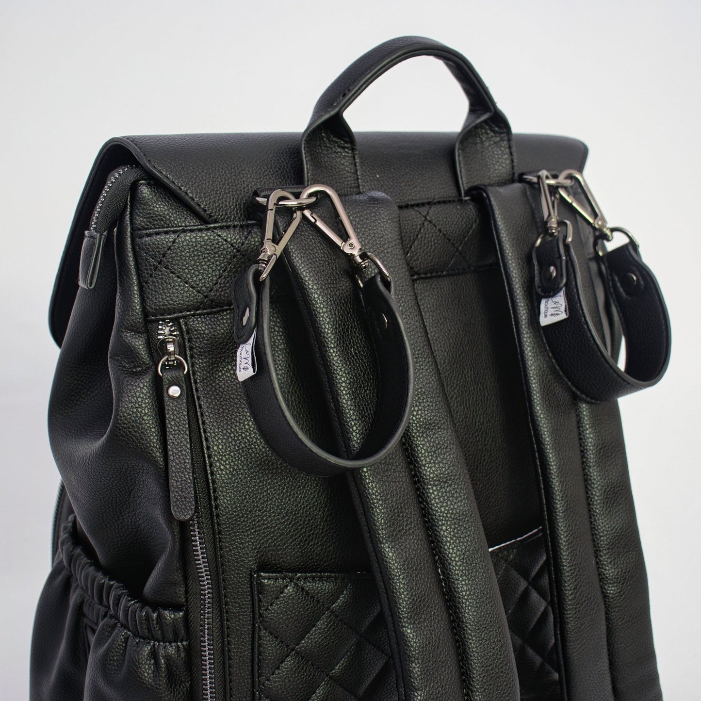L&M Pram Straps - Matte Black - L&M Boutique