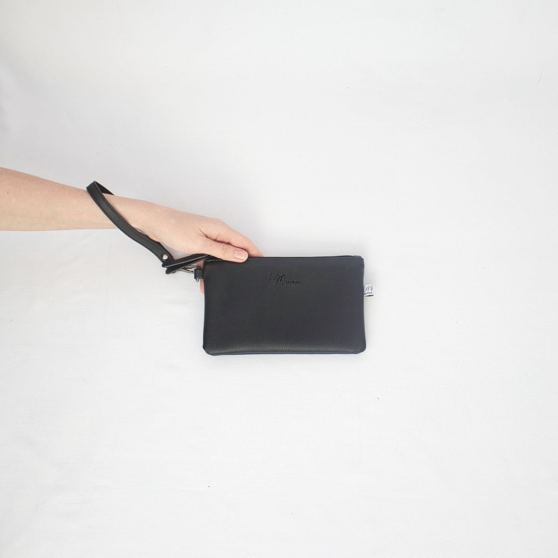 L&M Signature Clutch - Matte Black - L&M Boutique