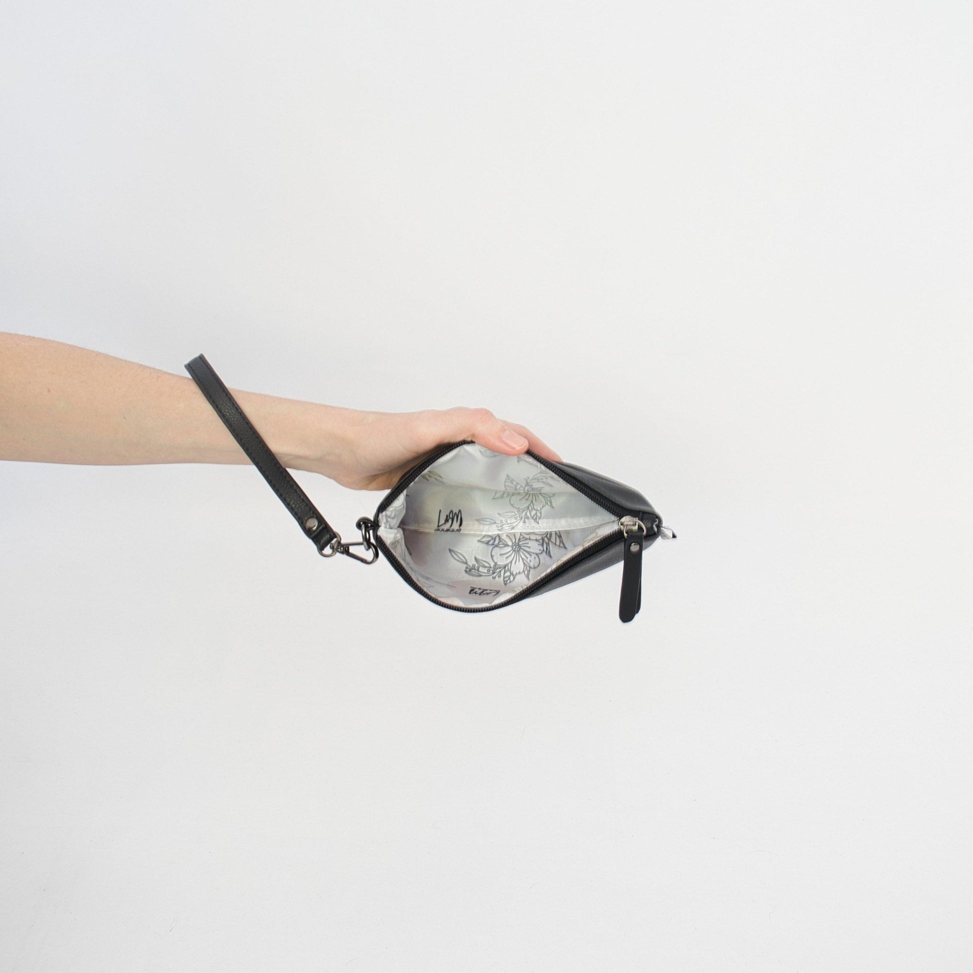 L&M Signature Clutch - Matte Black - L&M Boutique