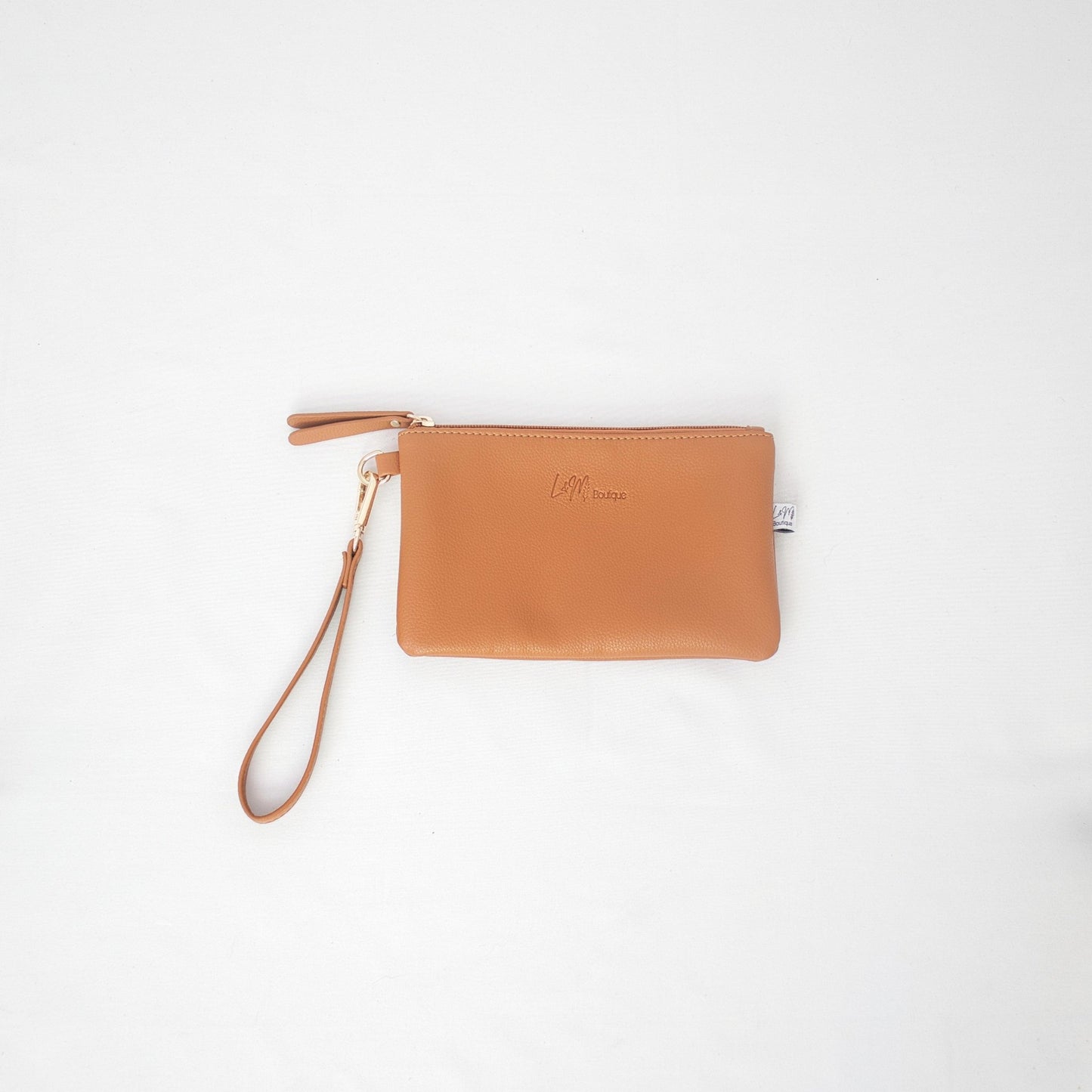 L&M Signature Clutch - Tan - L&M Boutique