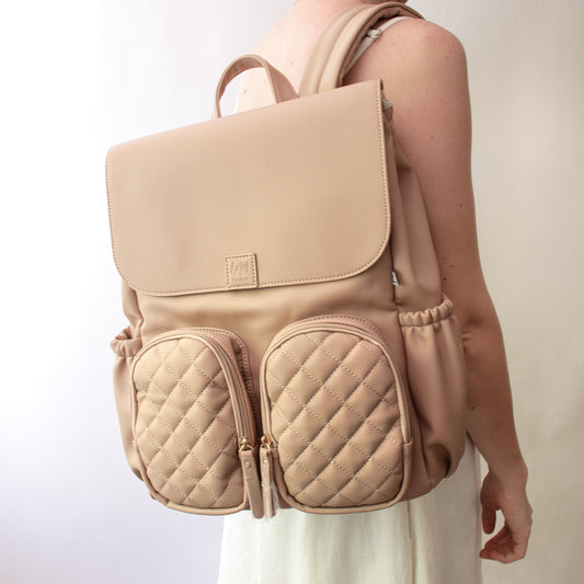 Milana Nappy Bag 2.0 - Taupe