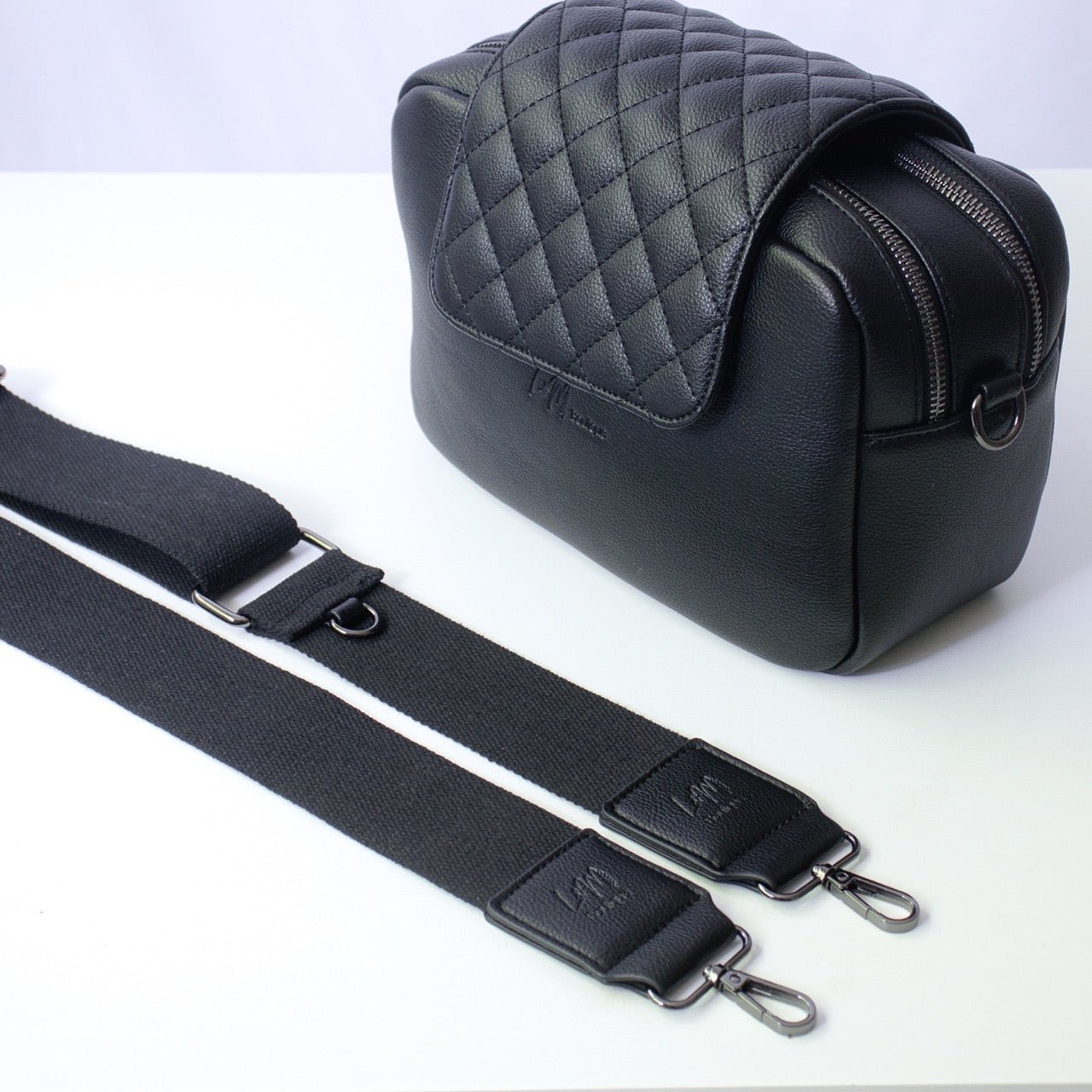 Kaia Baby Bag Urban Shoulder Strap - Black