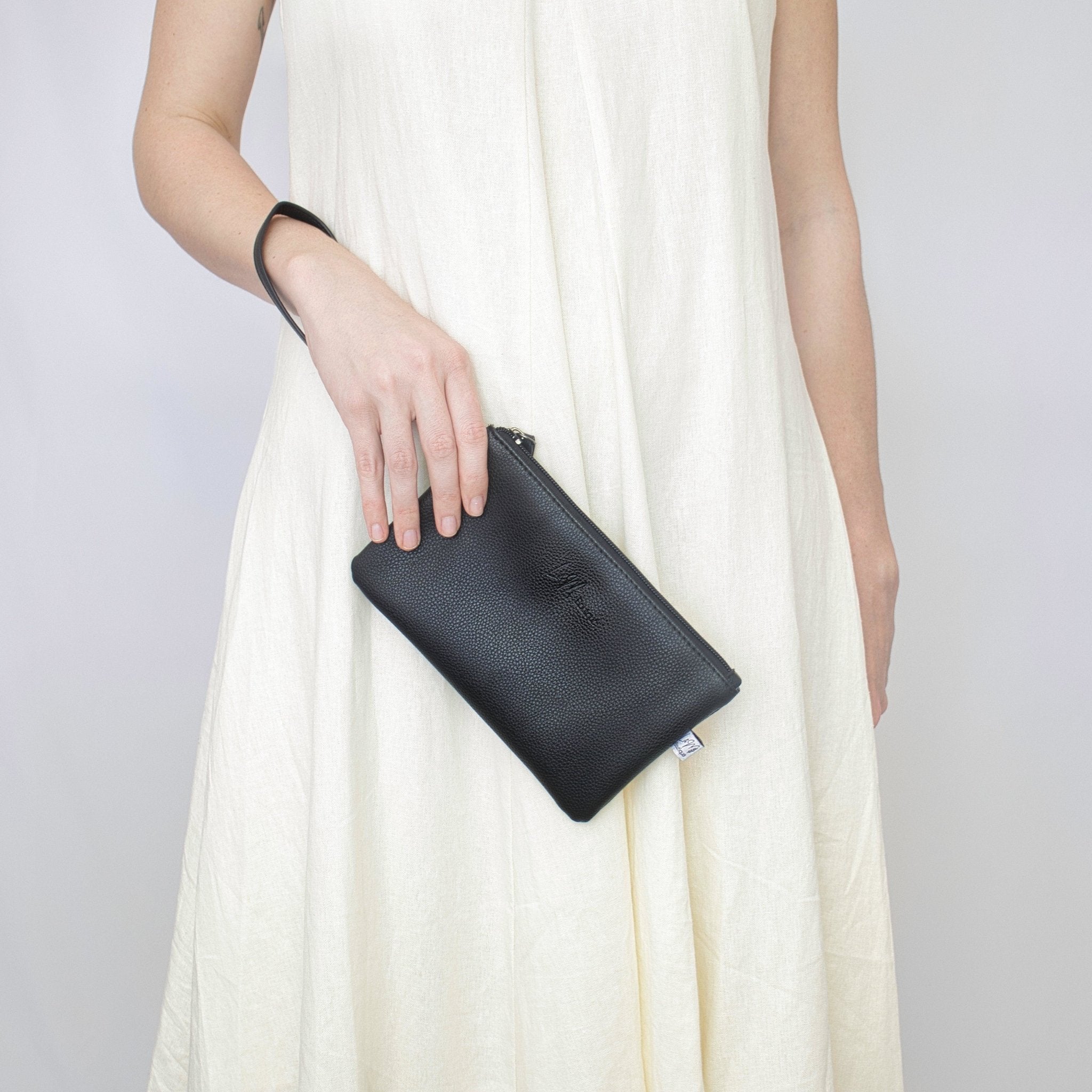 L M Signature Clutch Matte Black L M Boutique